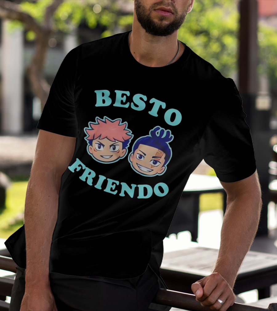 Besto Friendo Jujutsu Kaisen Yuji And Todo T-Shirt