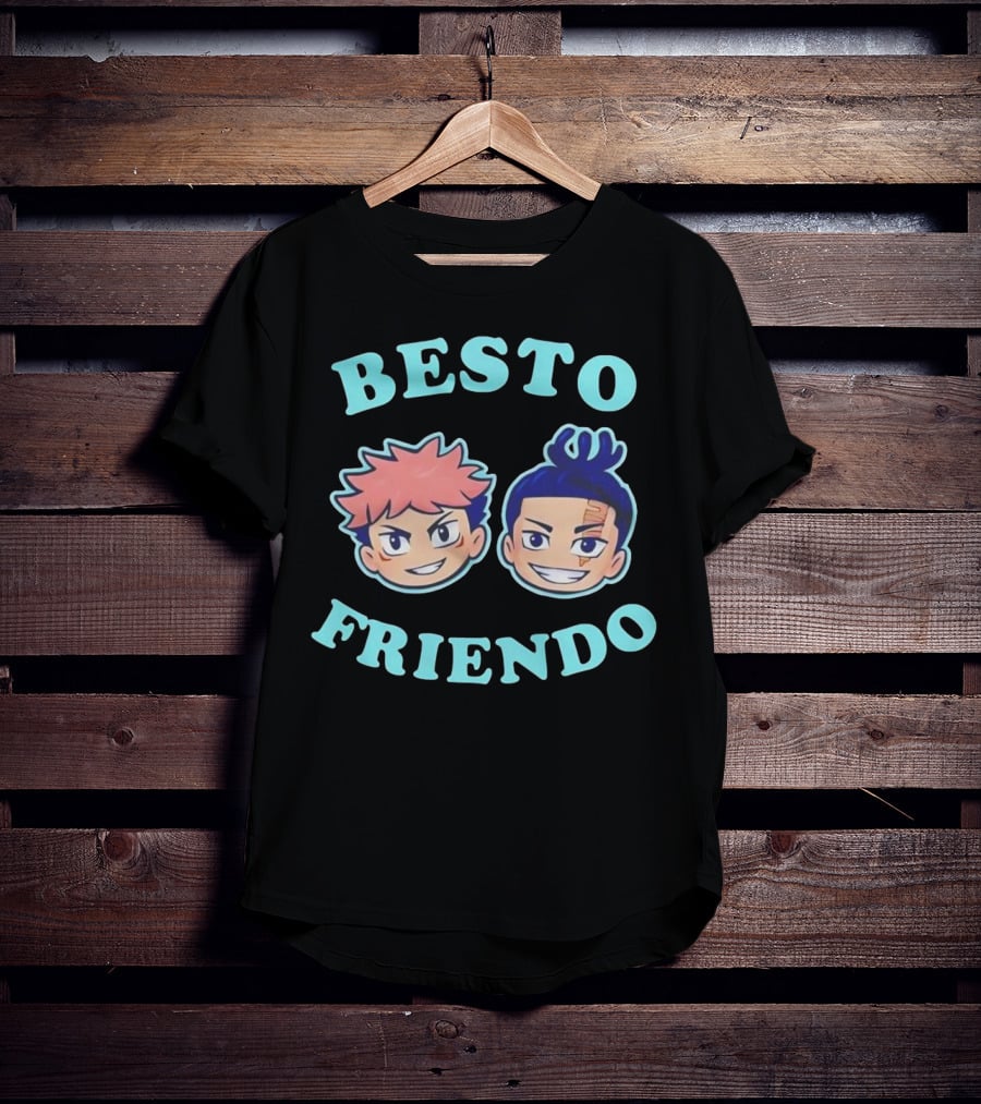 Besto Friendo Jujutsu Kaisen Yuji And Todo T-Shirt