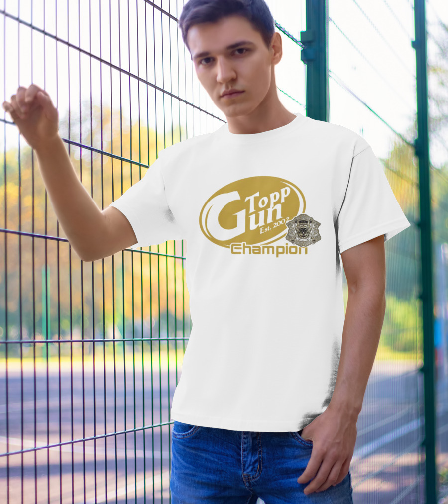 Topp Gun Champion Est. 2002 T-Shirt