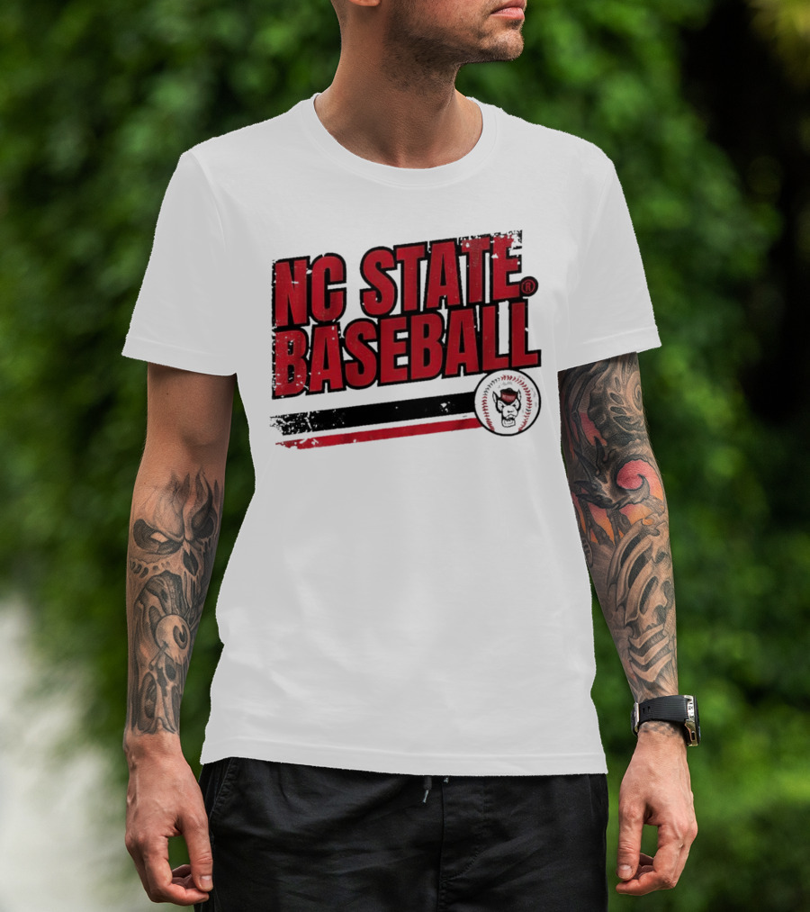NC State Baseball Wolfpack Logo T-Shirt
