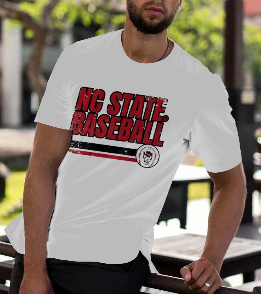 NC State Baseball Wolfpack Logo T-Shirt