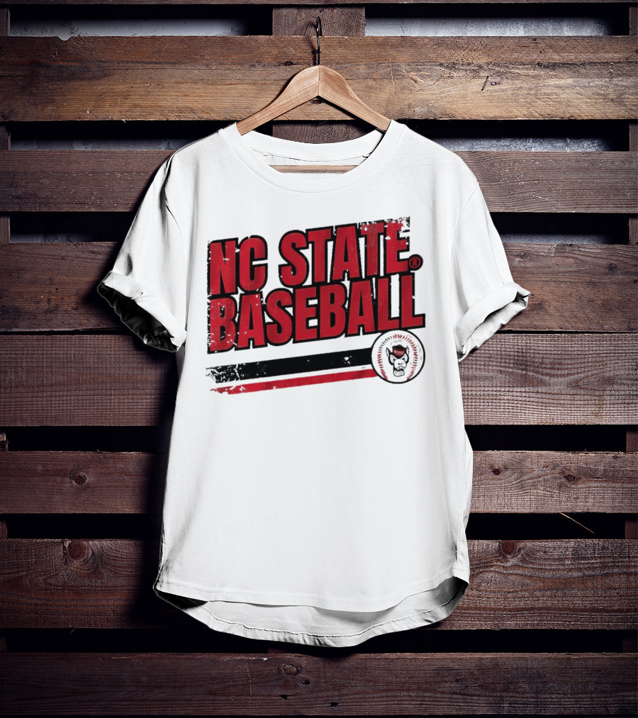 NC State Baseball Wolfpack Logo T-Shirt