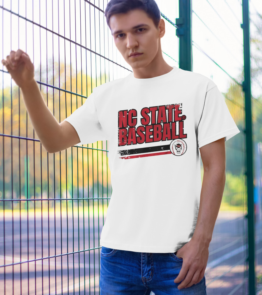 NC State Baseball Wolfpack Logo T-Shirt