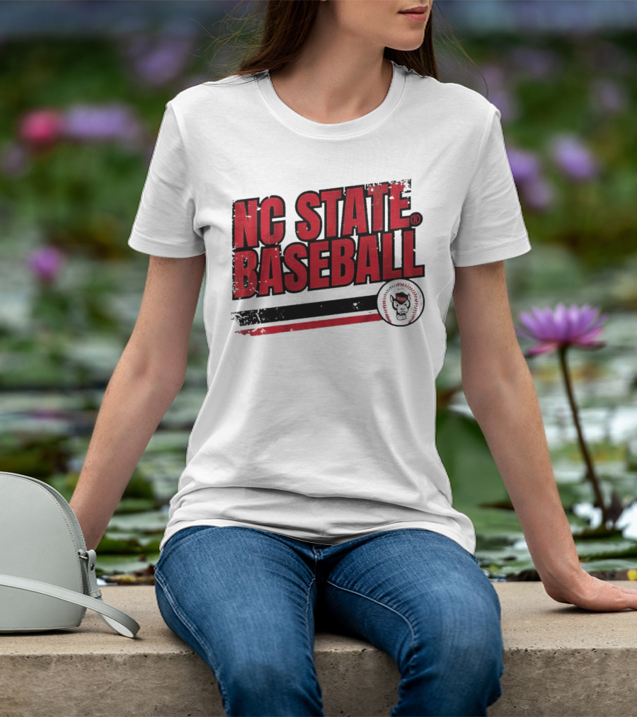 NC State Baseball Wolfpack Logo T-Shirt