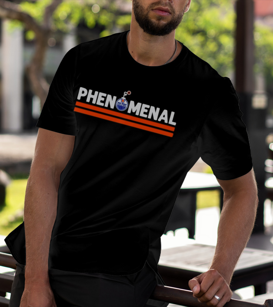 Phenomenal Edmonton Oilers NHL Hockey T-Shirt