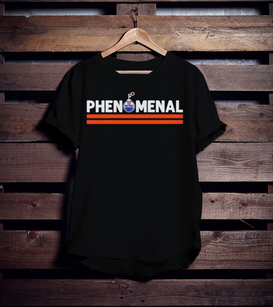 Phenomenal Edmonton Oilers NHL Hockey T-Shirt