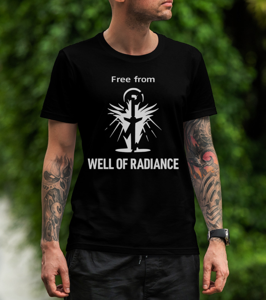 Free From Well Of Radiance Iconic Burst Image T-Shirt