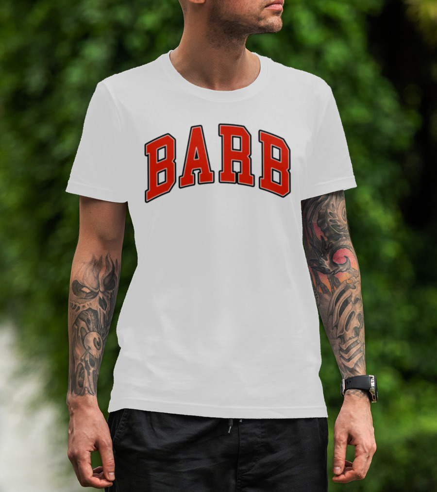 Nicki Minaj Barb Red Text Fandom T-Shirt