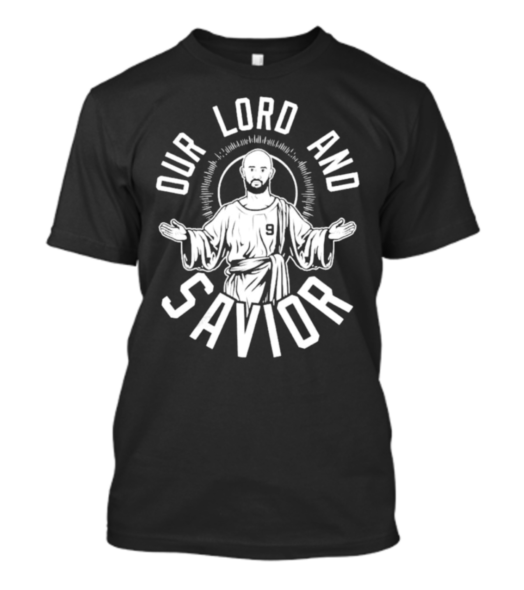 'Derrick White Our Lord And Savior Number 9 Iconic Design' T-Shirt