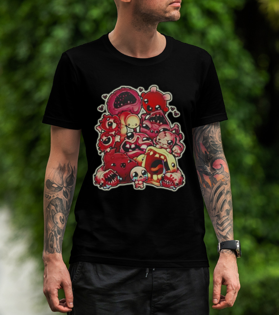The Binding Of Isaac The Basement Monsters Collection T-Shirt