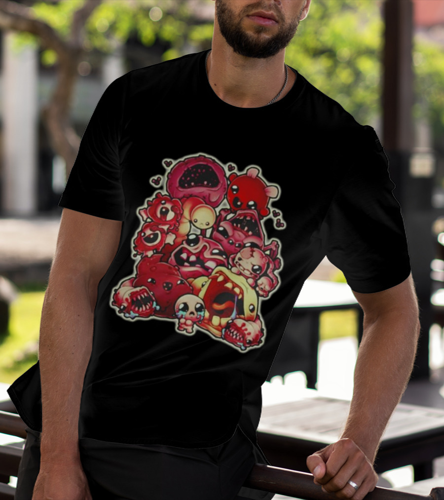 The Binding Of Isaac The Basement Monsters Collection T-Shirt