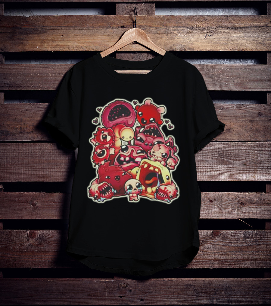 The Binding Of Isaac The Basement Monsters Collection T-Shirt