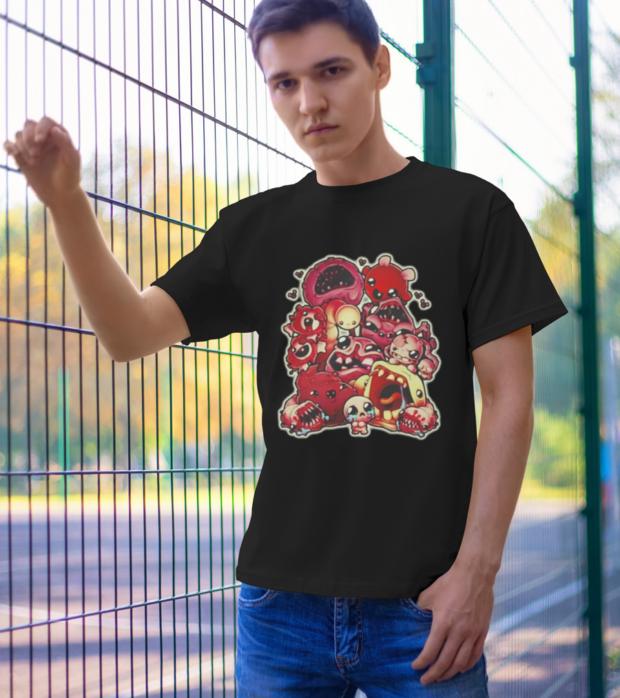 The Binding Of Isaac The Basement Monsters Collection T-Shirt
