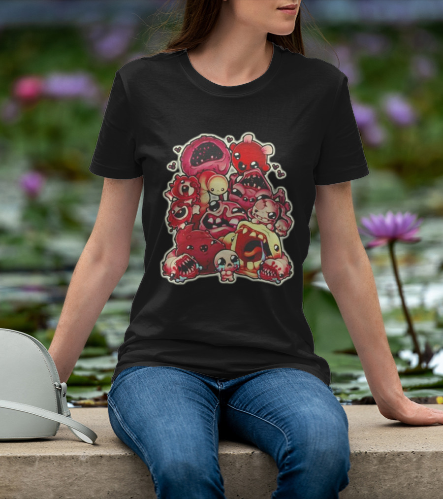 The Binding Of Isaac The Basement Monsters Collection T-Shirt