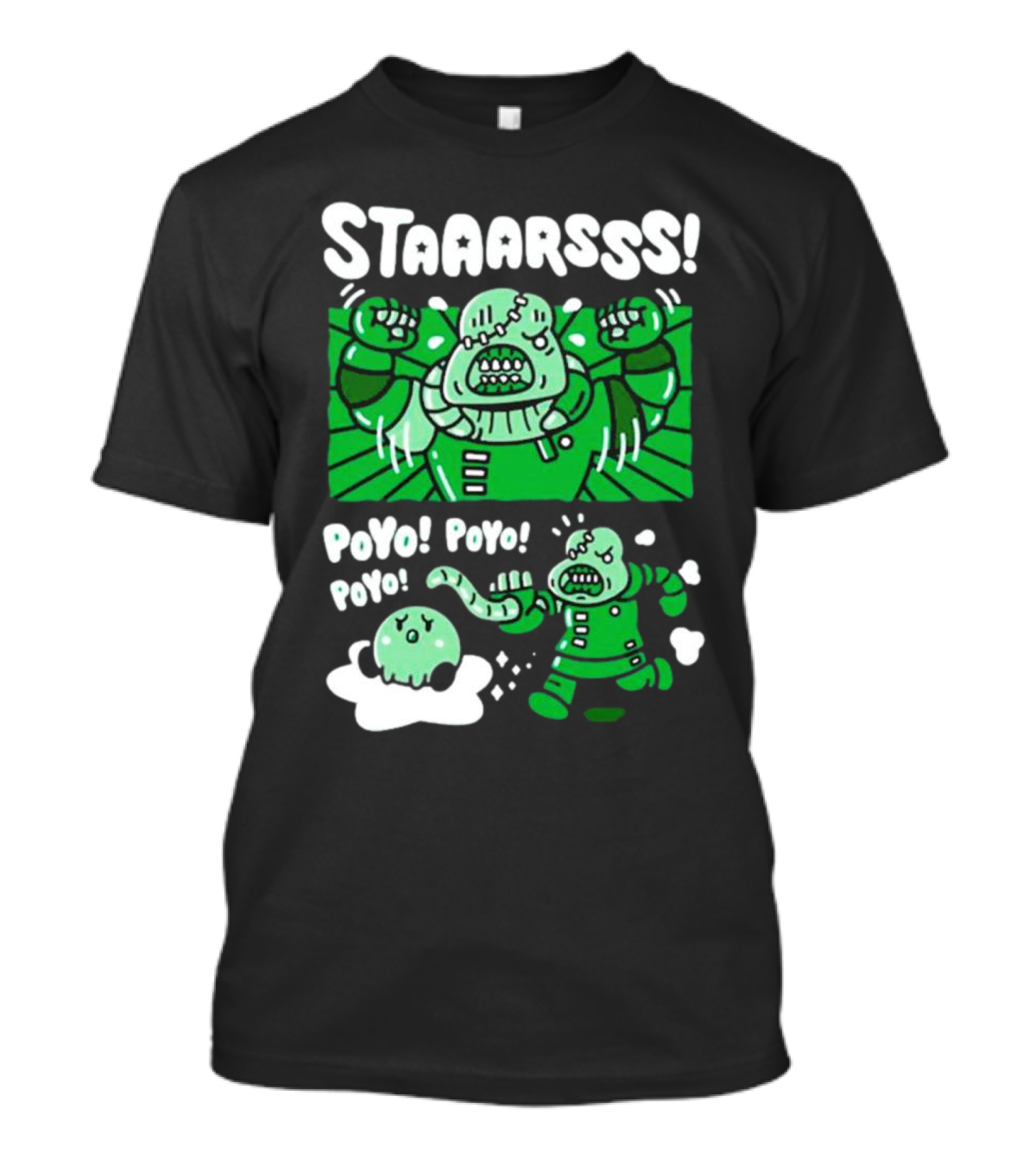 STAAARSSS Poyo Poyo Poyo Alien Creature Encounter T-Shirt