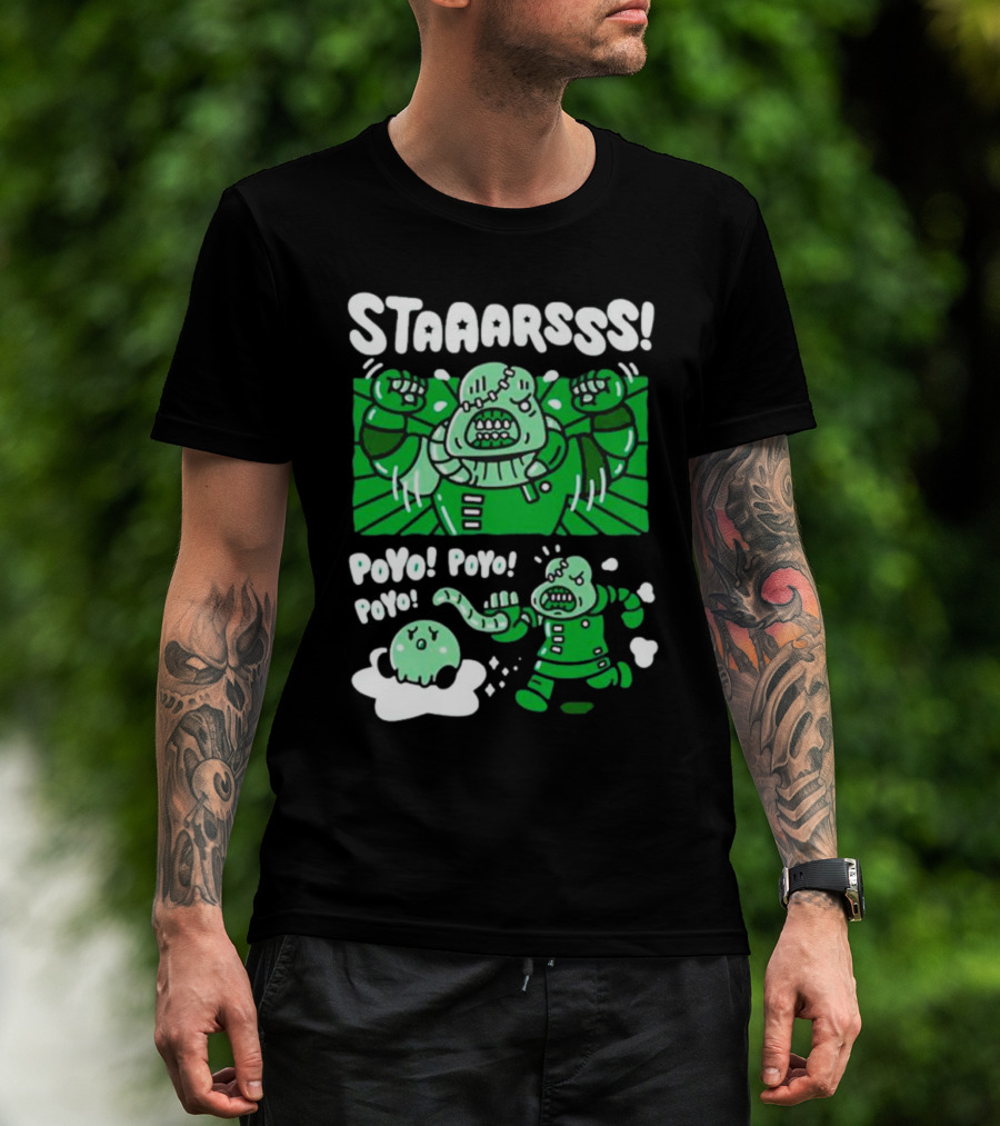 STAAARSSS Poyo Poyo Poyo Alien Creature Encounter T-Shirt