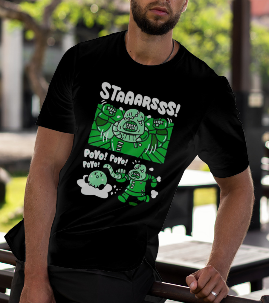 STAAARSSS Poyo Poyo Poyo Alien Creature Encounter T-Shirt