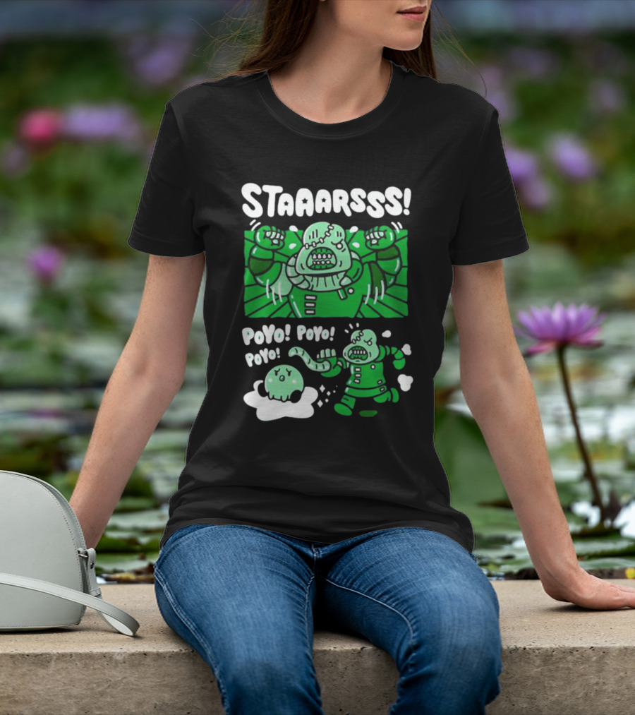 STAAARSSS Poyo Poyo Poyo Alien Creature Encounter T-Shirt