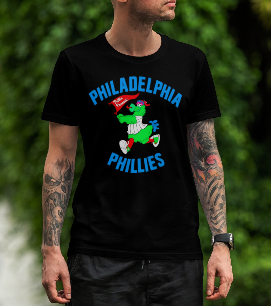Philadelphia Phillies Phillie Phanatic Running T-Shirt