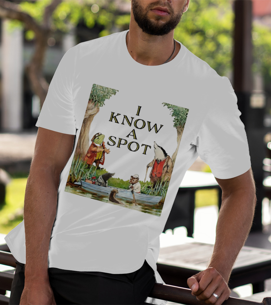 I Know A Spot Animals By The River With Friends T-Shirt