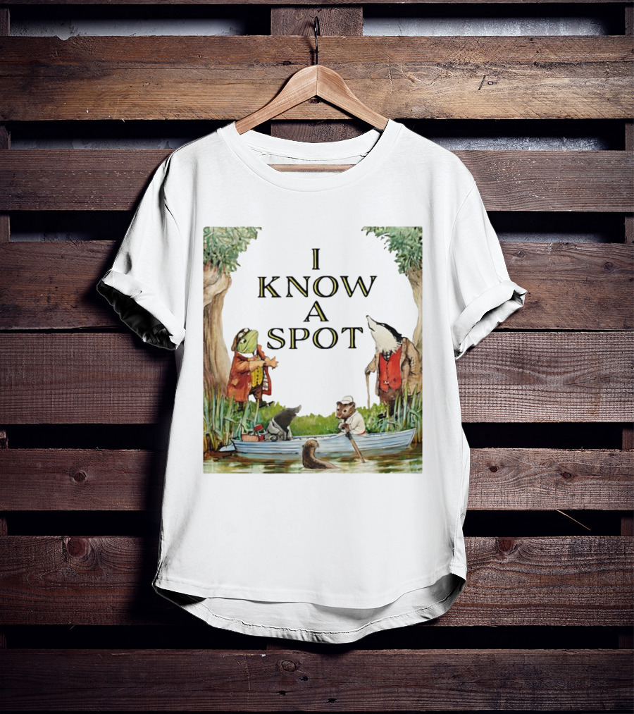 I Know A Spot Animals By The River With Friends T-Shirt