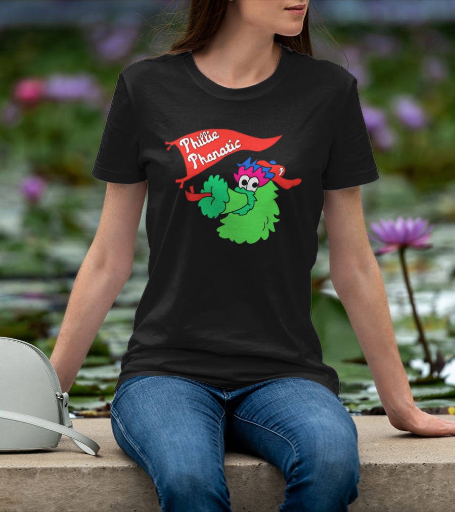 Phillie Phanatic Philadelphia Phillies Mascot Banner T-Shirt