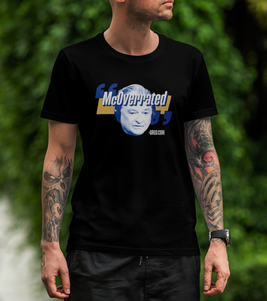 McOverrated Greg Cote Lebatard Face T-Shirt