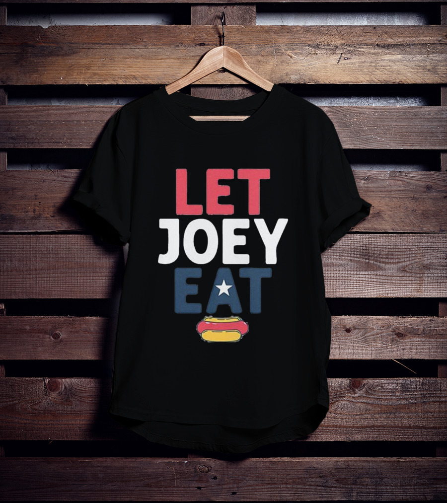 LET JOEY EAT Star Hotdog T-Shirt
