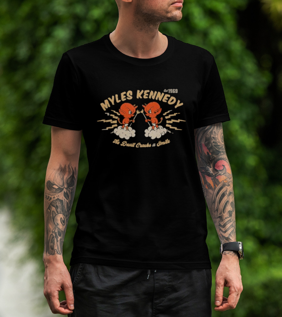 Myles Kennedy Est 1969 The Devil Cracks A Smile T-Shirt