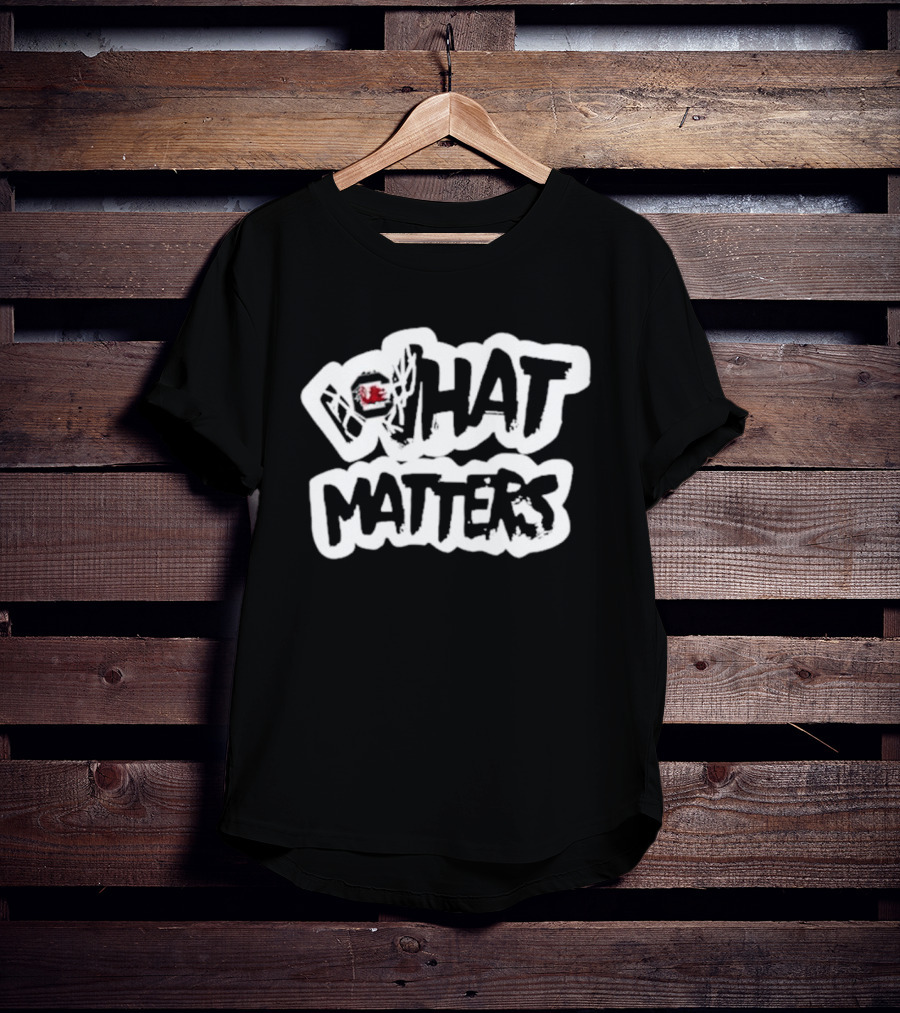 South Carolina Women's Basketball What Matters - Basketball Net T-Shirt