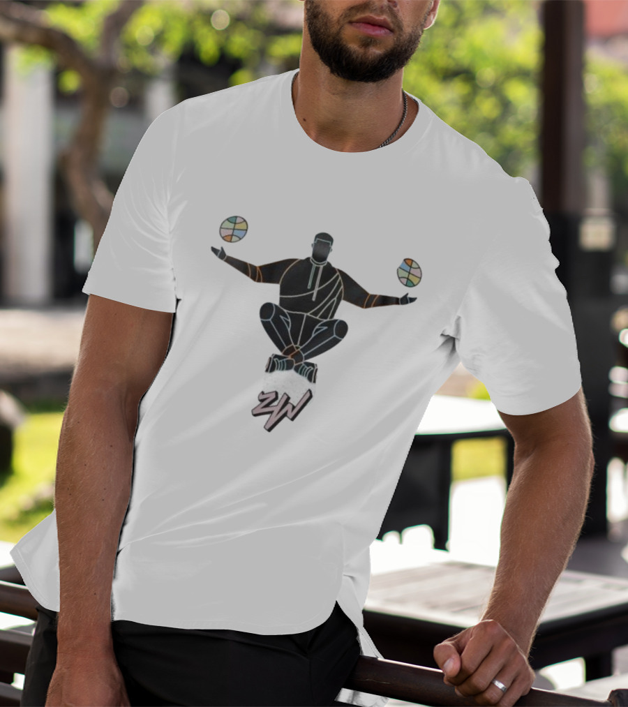 NEW Jordan Zion Meditation Basketball Icon ZW T-Shirt