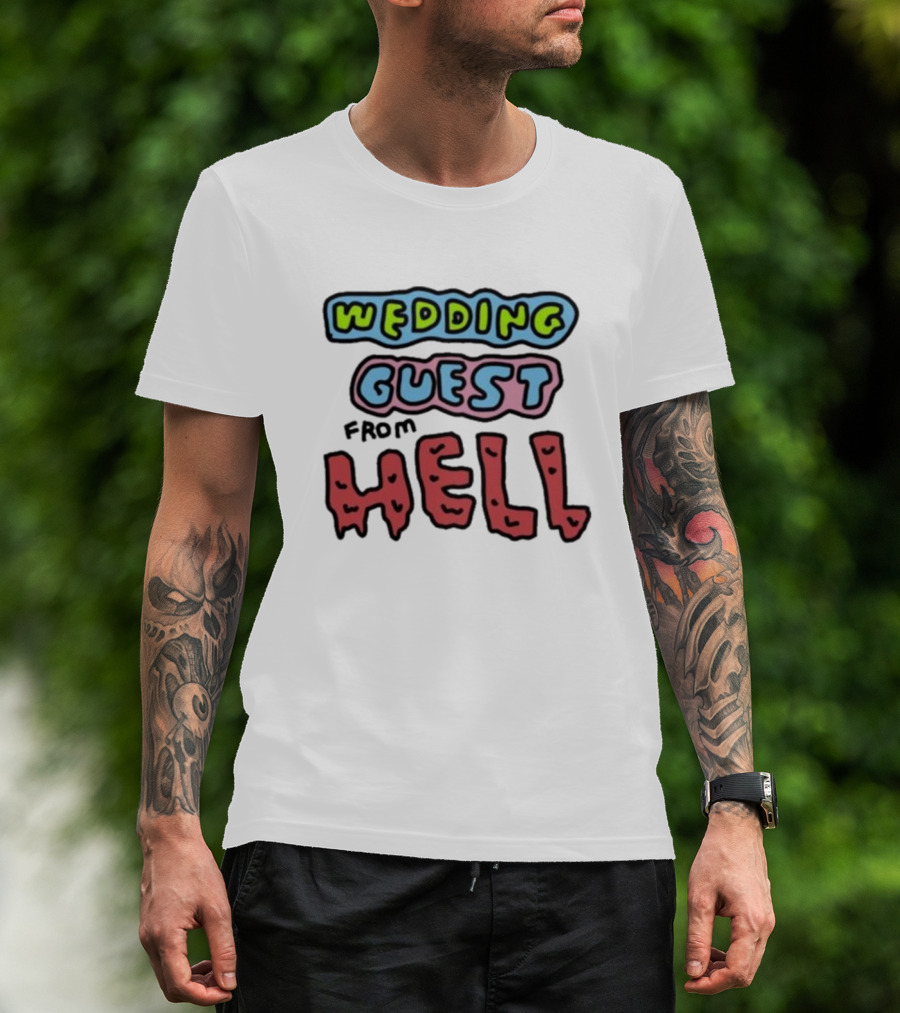 Wedding Guest From Hell Blocky T-Shirt