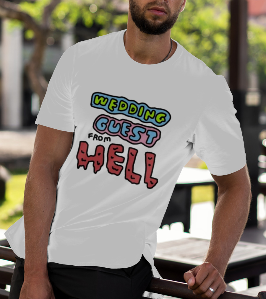 Wedding Guest From Hell Blocky T-Shirt