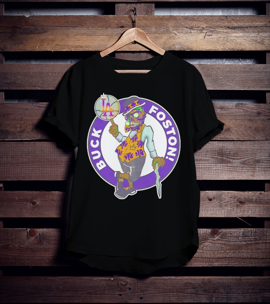 Buck Foston LA Boston Celtics T-Shirt