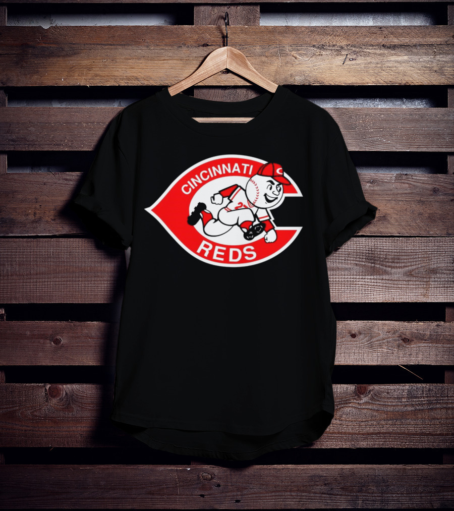 Cincinnati Reds Mascot MLB Baseball T-Shirt
