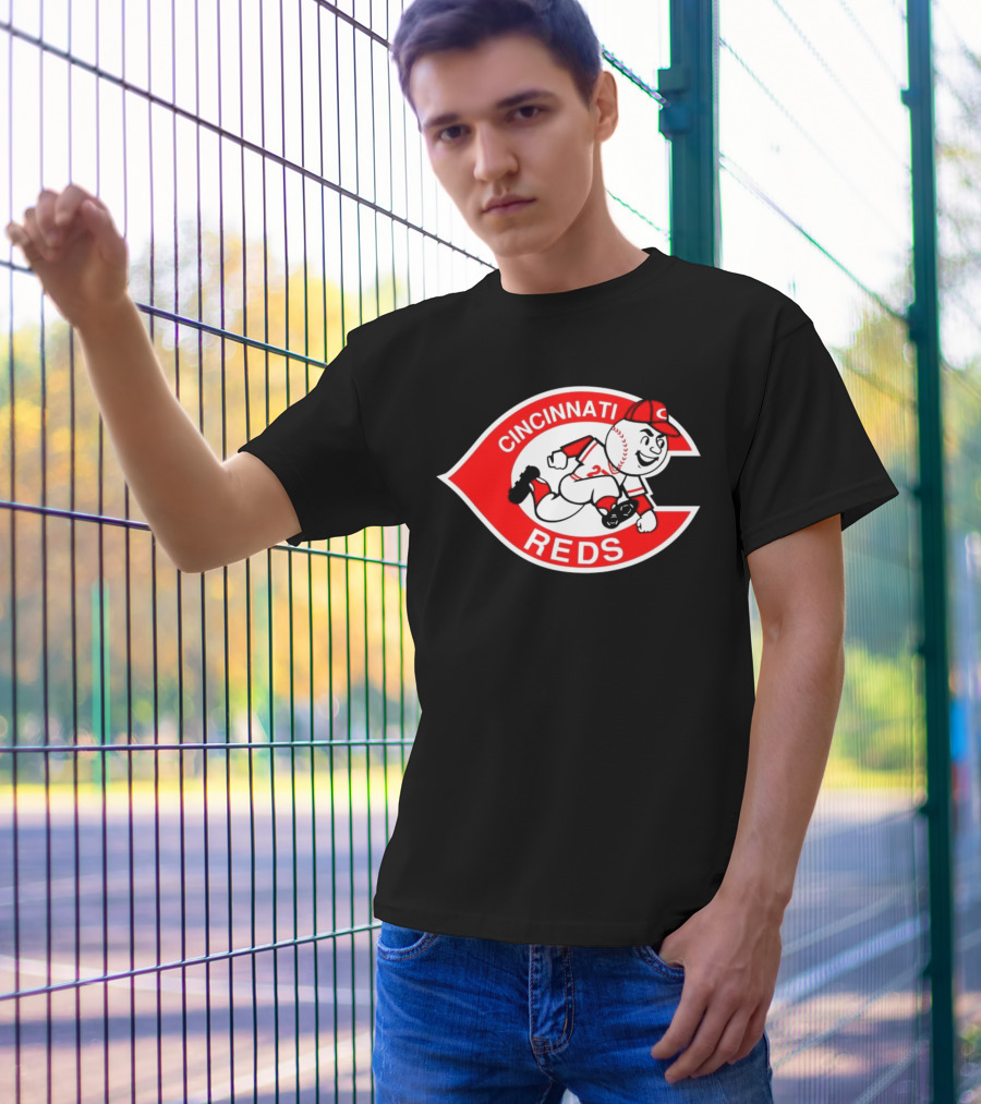 Cincinnati Reds Mascot MLB Baseball T-Shirt