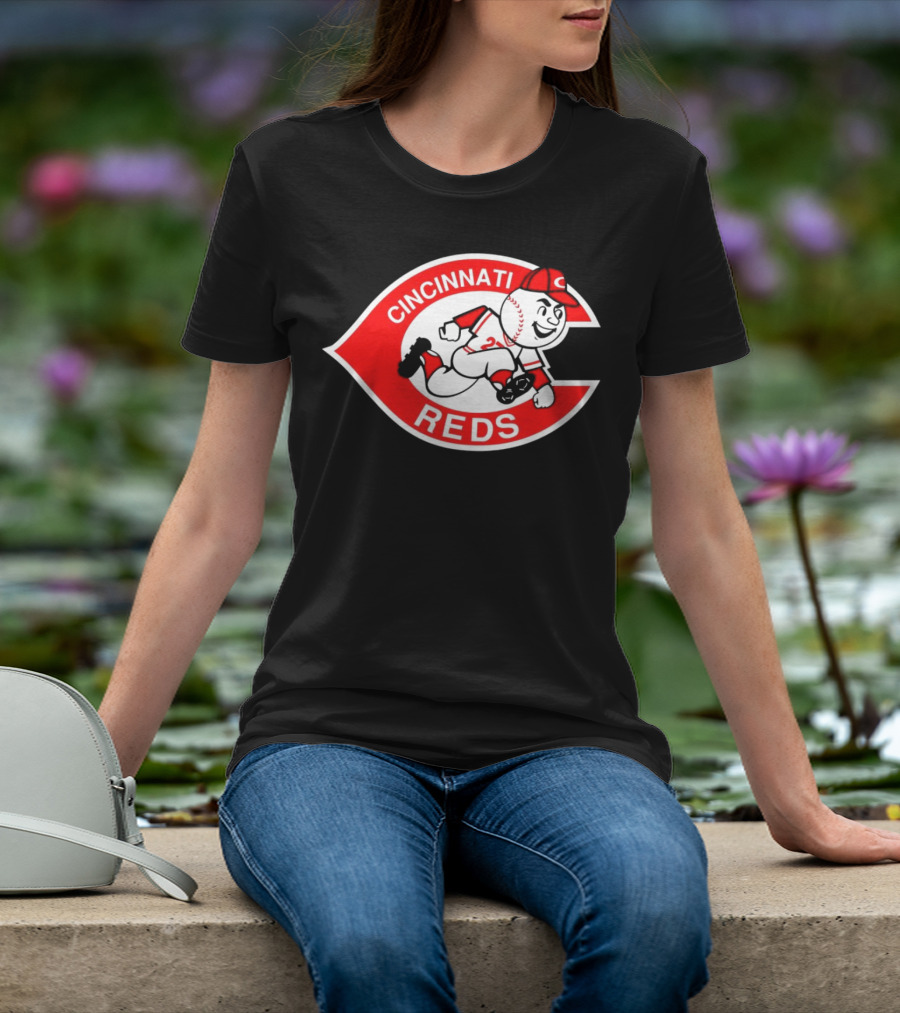 Cincinnati Reds Mascot MLB Baseball T-Shirt