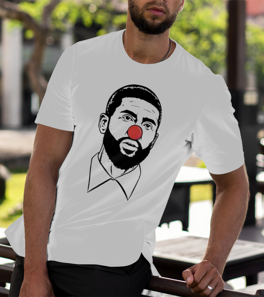 Kyrie Irving Clown Nose Basketball Player T-Shirt