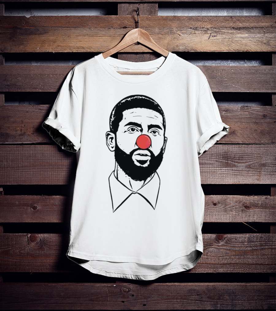 Kyrie Irving Clown Nose Basketball Player T-Shirt