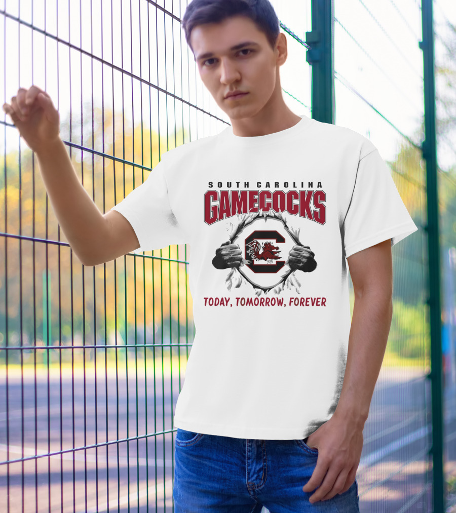 South Carolina Gamecocks Today Tomorrow Forever T-Shirt