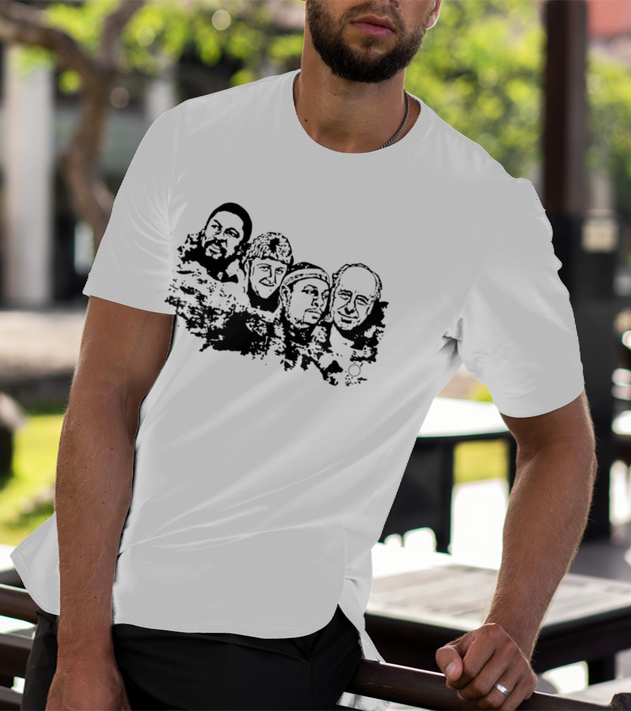 Boston Celtics Legends Mt. Rushmore T-Shirt