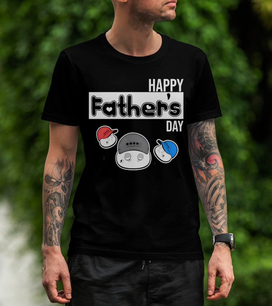 Happy Father’s Day Metokur Inspired Emoji Trio T-Shirt