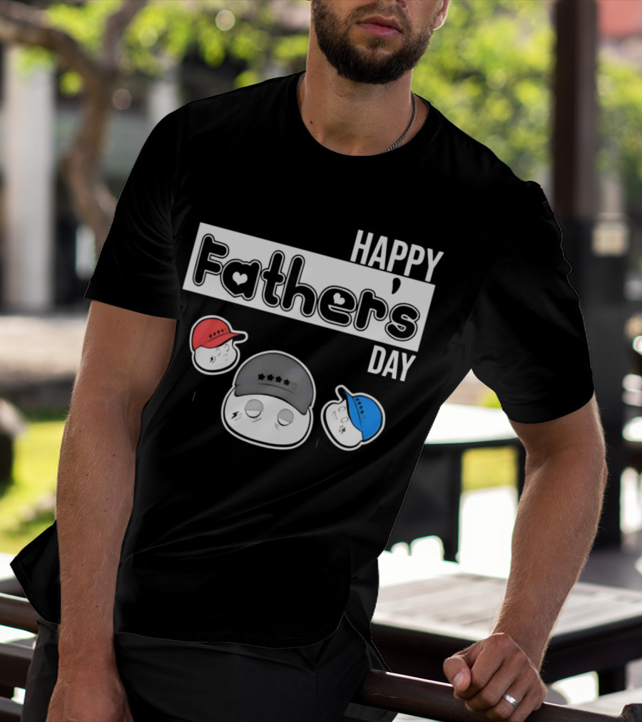Happy Father’s Day Metokur Inspired Emoji Trio T-Shirt