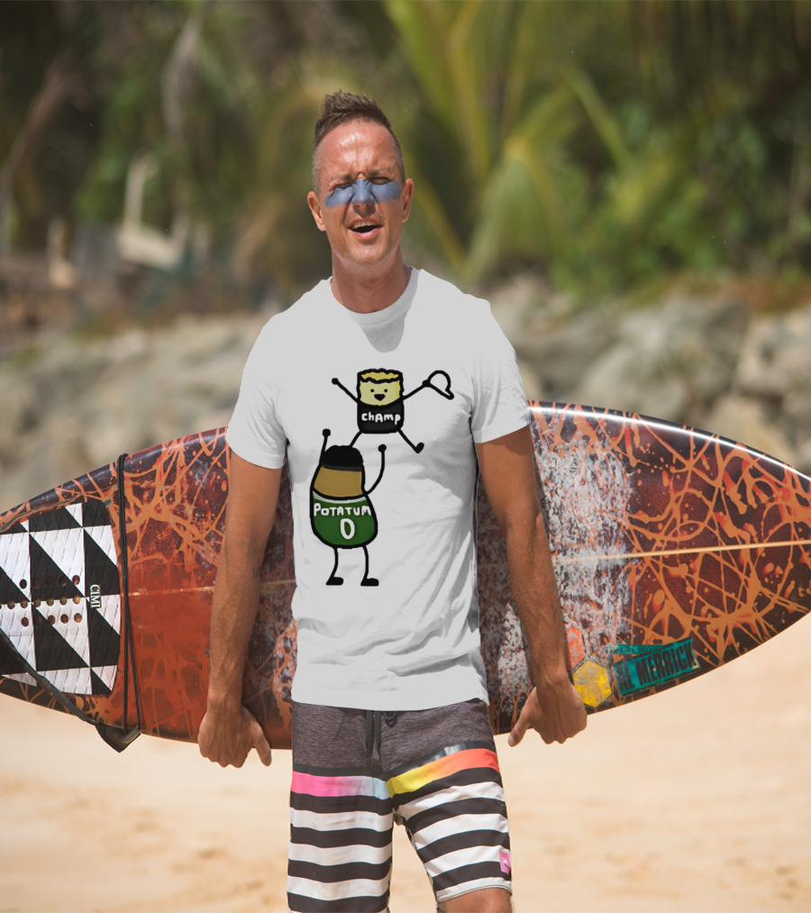 Potatum 0 And Champ Tot Victory T-Shirt