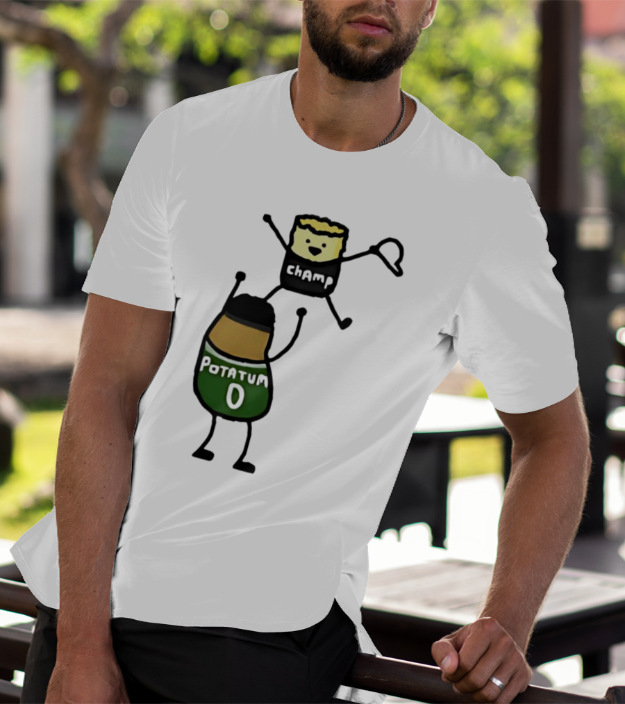 Potatum 0 And Champ Tot Victory T-Shirt