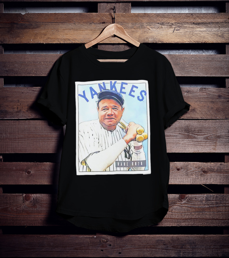 YANKEES Babe Ruth Baseball T-Shirt