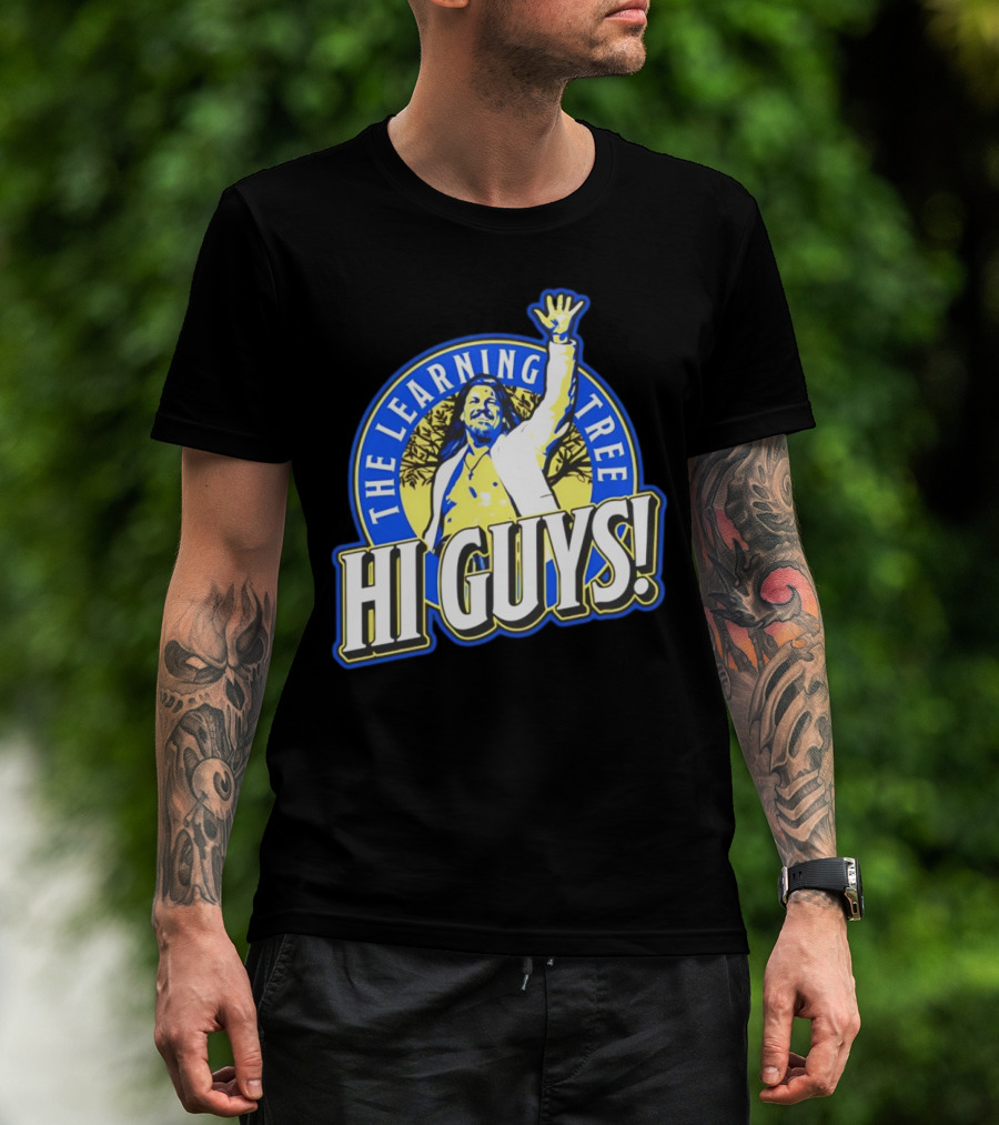 Chris Jericho The Learning Tree Hi Guys T-Shirt