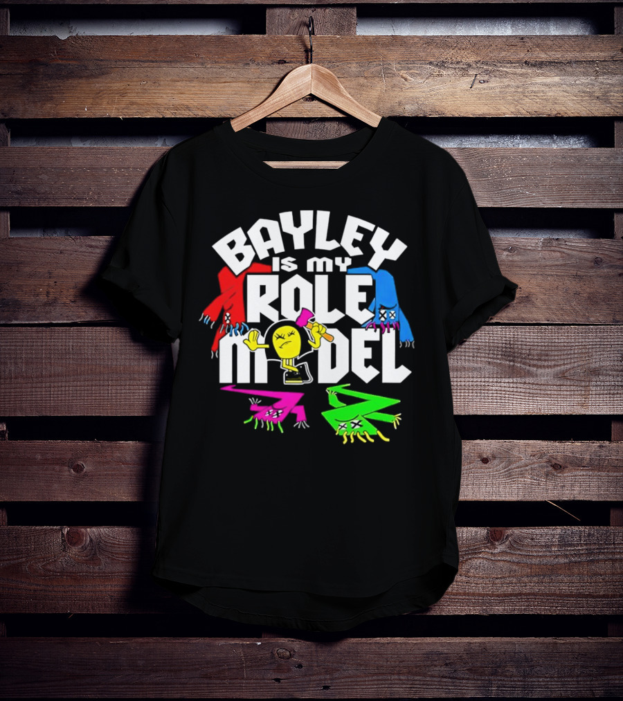 Bayley Is My Role Model Wacky Inflatable Tube Men T-Shirt