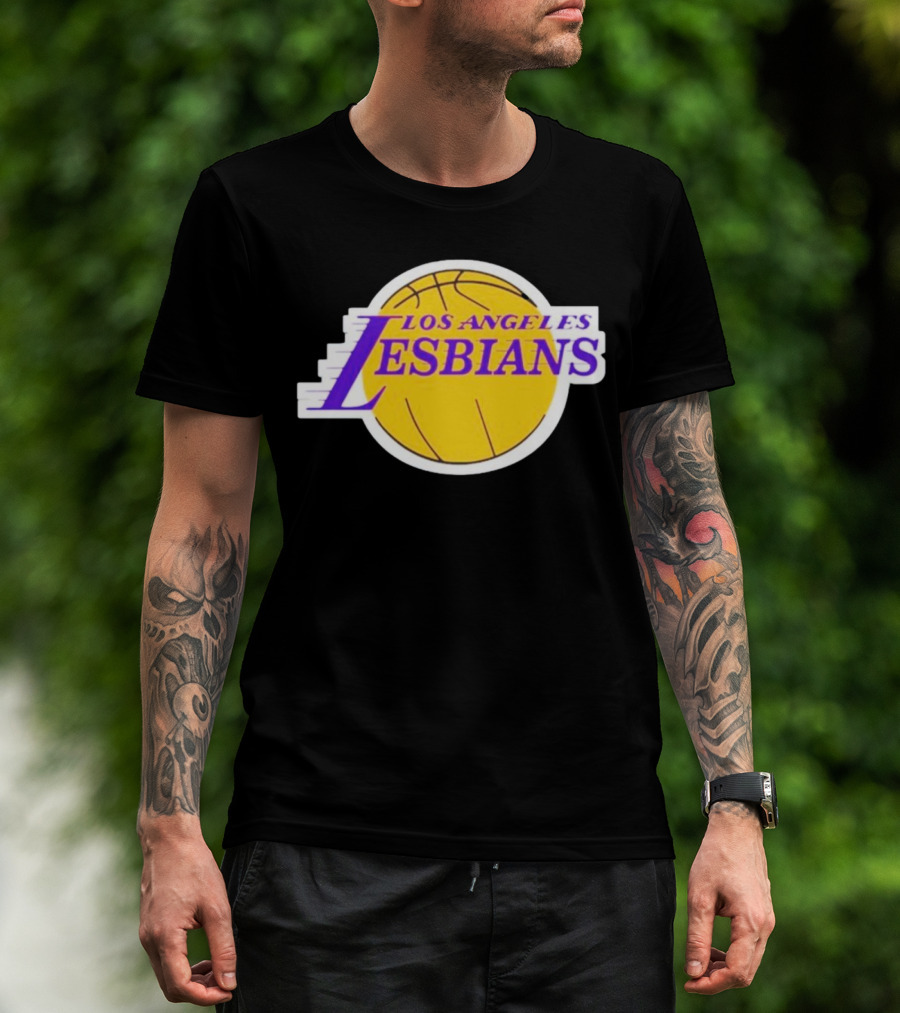 Los Angeles Lesbians Basketball T-Shirt