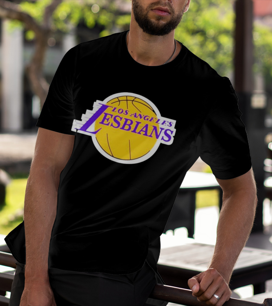 Los Angeles Lesbians Basketball T-Shirt
